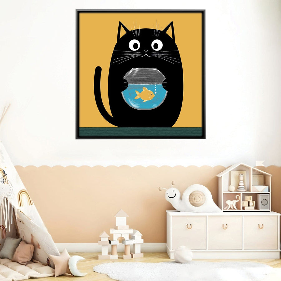 Paws & Fins Canvas Art Clock Canvas