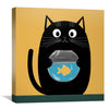 Paws & Fins Canvas Art Clock Canvas