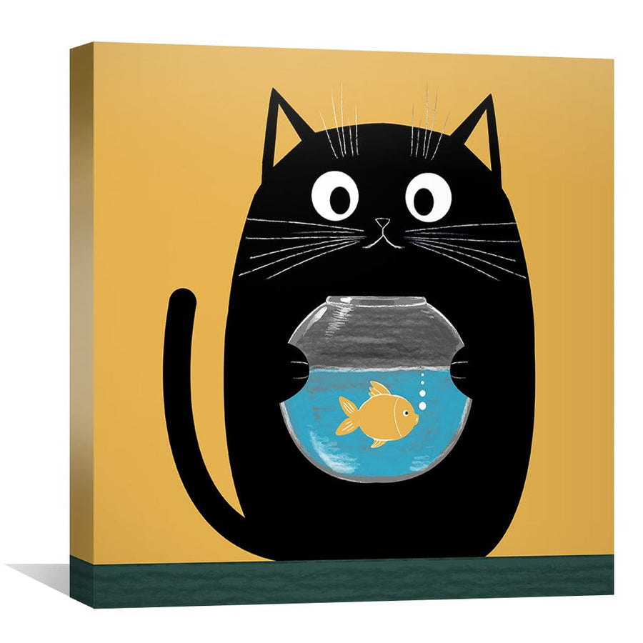 Paws & Fins Canvas Art Clock Canvas