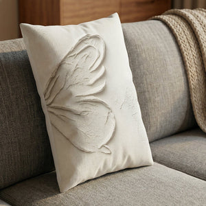 Peaceful Butterfly B Cushion Cushion 13 x 19in Clock Canvas