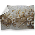 Petals of Divinity Blanket Blanket 30 x 40in Clock Canvas