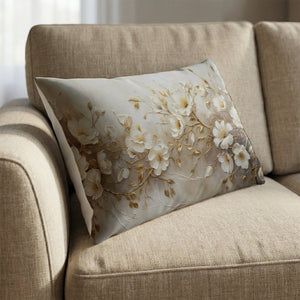 Petals of Divinity Cushion Cushion 13 x 19in Clock Canvas