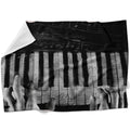 Piano Symphony Blanket Blanket Clock Canvas