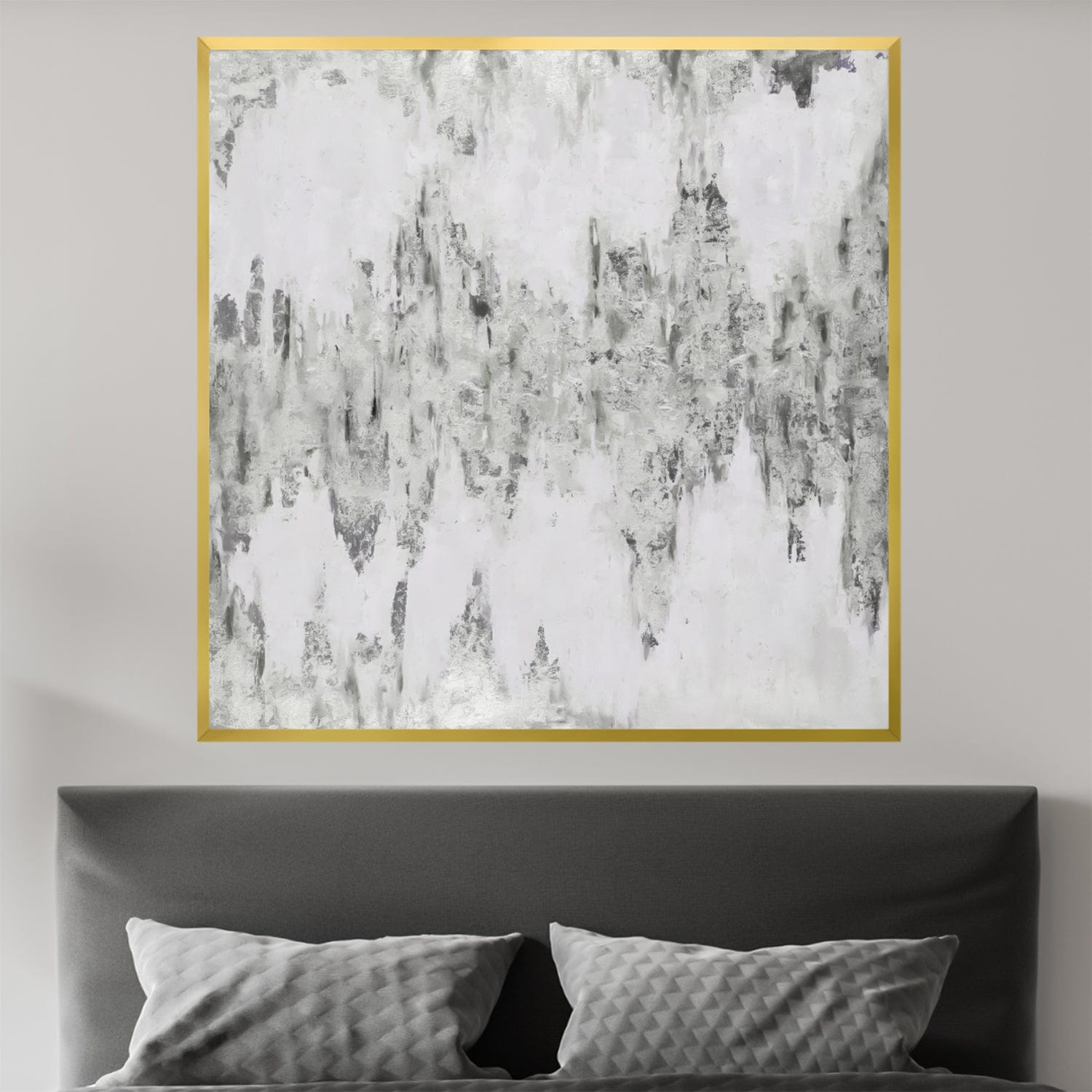 Platinum Dreamscape Canvas Art Clock Canvas