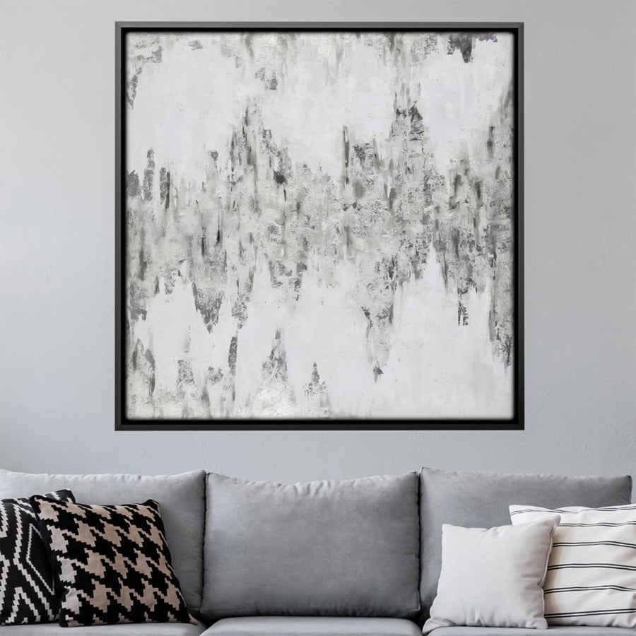 Platinum Dreamscape Canvas Art Clock Canvas