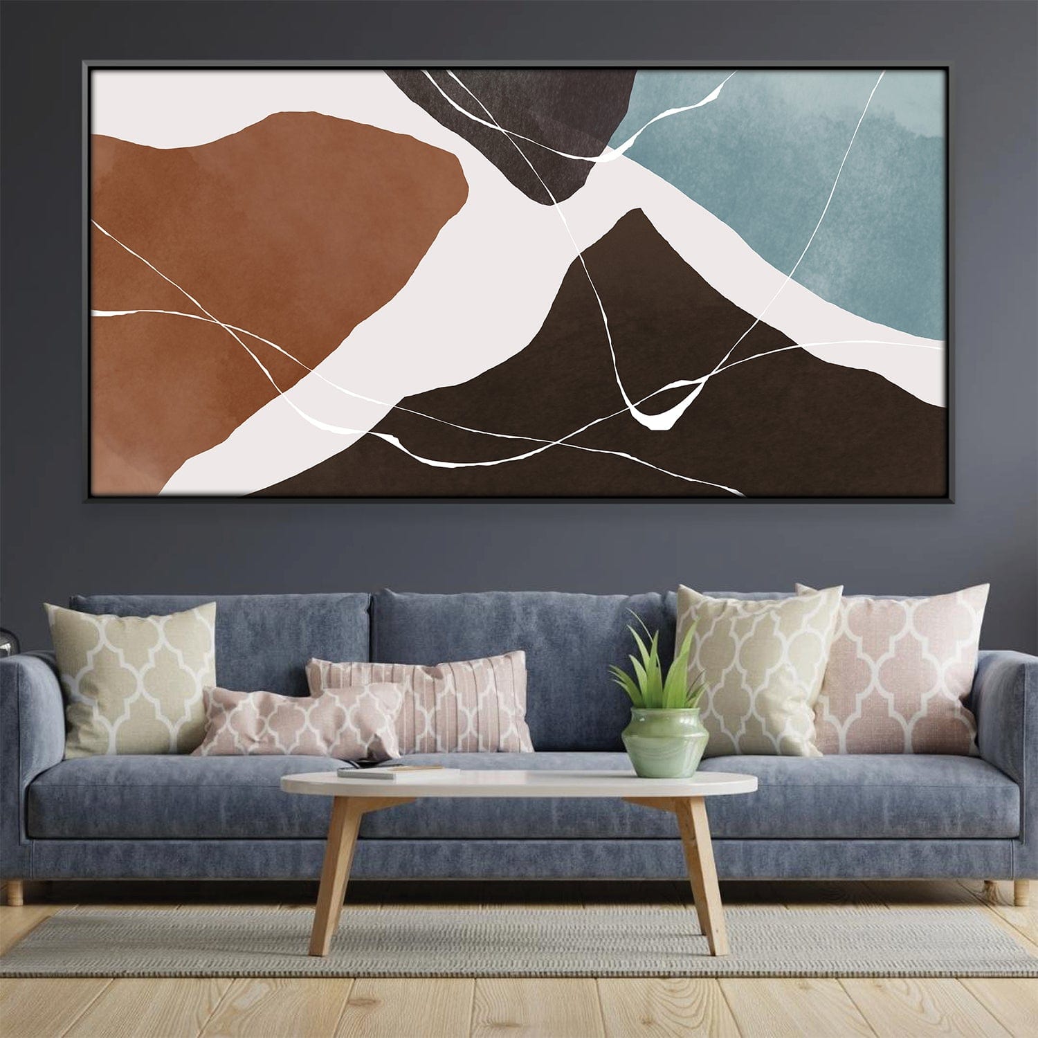 Point of Return Canvas Art Clock Canvas