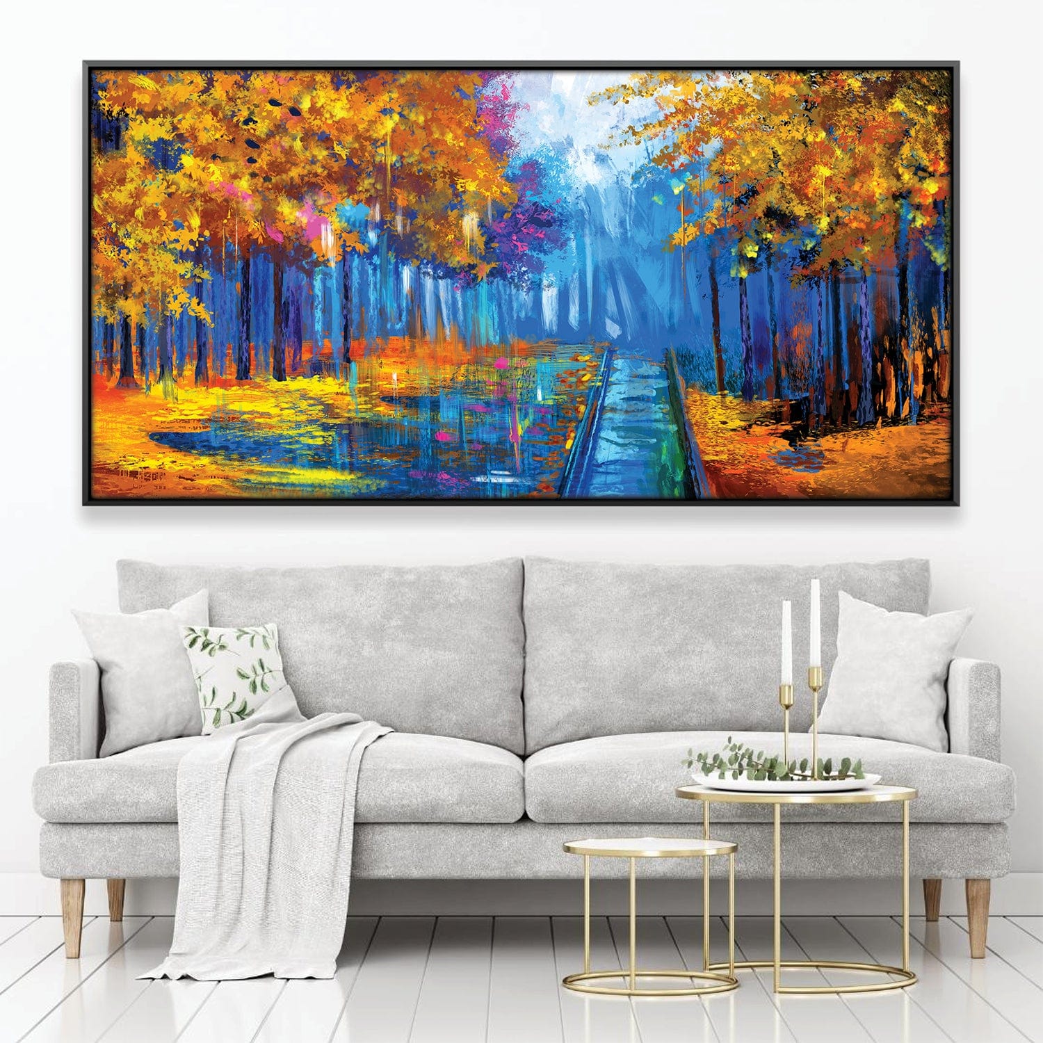 Prismatic Pathway Canvas product thumbnail