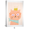 Quirky Companions Canvas Art C / 12 x 18in / Canvas Clock Canvas