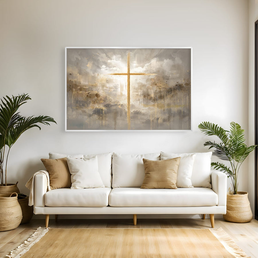 Radiance of Redemption Canvas Art 18 x 12in / Canvas Clock Canvas