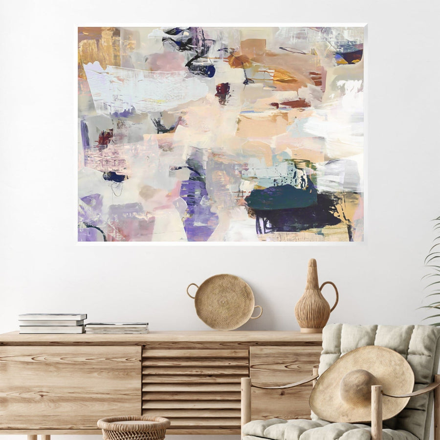 Radiant Rhythms Canvas Art Clock Canvas