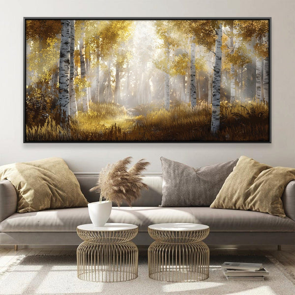 Radiant Sanctuary Canvas Art 20 x 10in / Canvas Clock Canvas