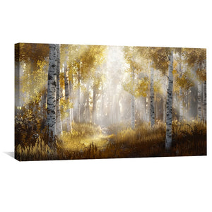 Radiant Sanctuary Canvas Art Clock Canvas