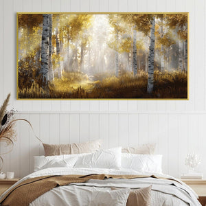 Radiant Sanctuary Canvas Art Clock Canvas