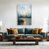 Rainlight Reflections Canvas Art Clock Canvas