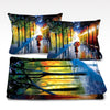 Rainy Stroll Dream Home Bundle Bundle 2 Cushions & 1 Blanket Clock Canvas