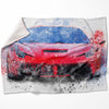 Rari Blanket Blanket 75 x 100cm Clock Canvas