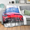 Rari Blanket Blanket Clock Canvas