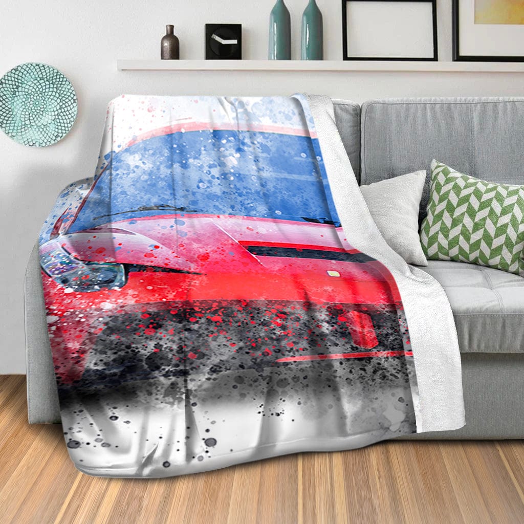Rari Blanket Blanket Clock Canvas