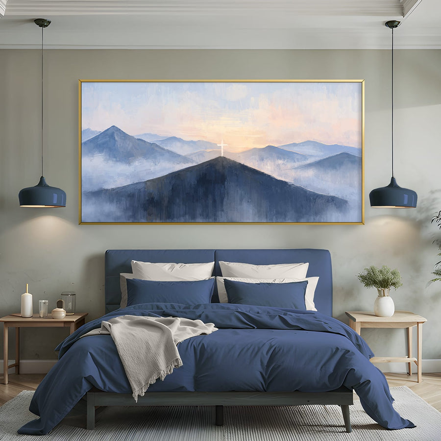 Redemption Rising Canvas Art Clock Canvas