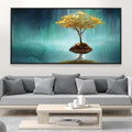 Reflected Island Canvas Art Clock Canvas