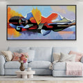 Reflection Canvas - Single Panel Art 50 x 25cm / Framed Prints Clock Canvas
