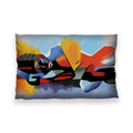 Reflection Cushion Cushion 13 x 19in Clock Canvas