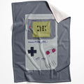 Retro Gaming Blanket Blanket 75 x 100cm Clock Canvas