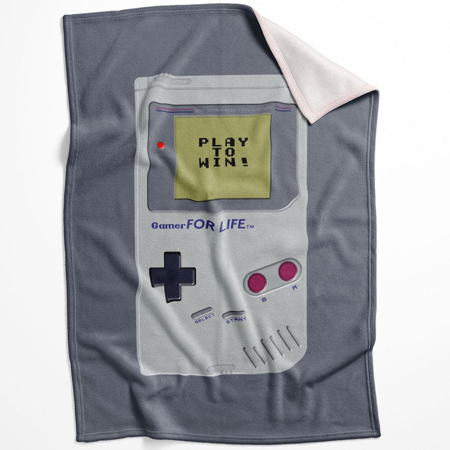 Retro Gaming Blanket Blanket 75 x 100cm Clock Canvas