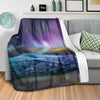 Rigid Lightscape Blanket Blanket Clock Canvas