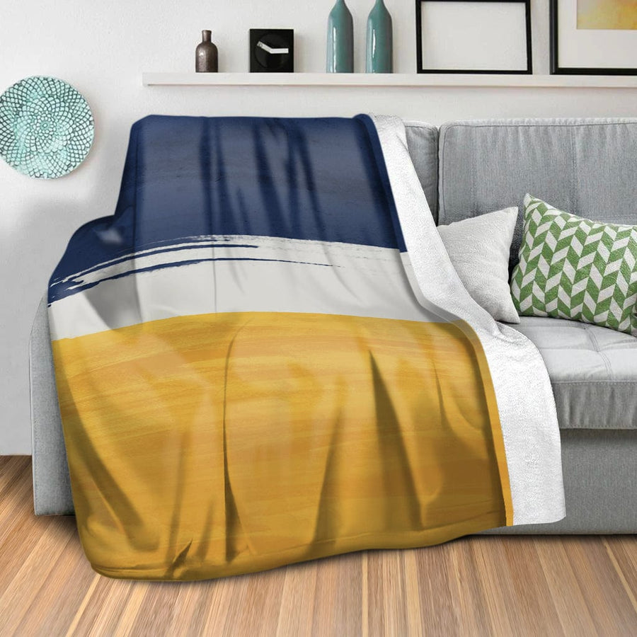 Rising Tide Blanket Blanket Clock Canvas