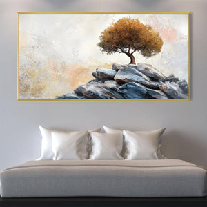 Rockbound Beauty Canvas Art Clock Canvas