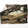 Rolling Tranquility Blanket Blanket 75 x 100cm Clock Canvas