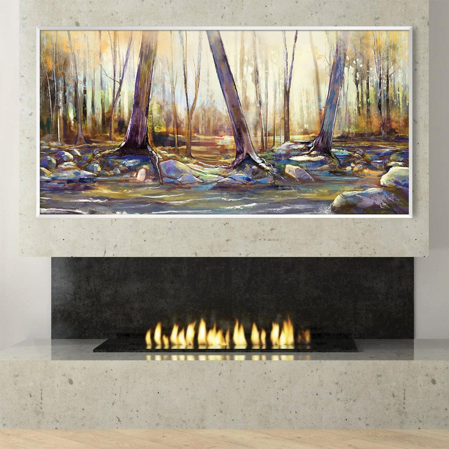 Roots of Radiance Canvas Art Clock Canvas