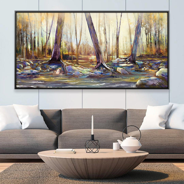Roots of Radiance Canvas Art Clock Canvas