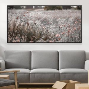 Rosé Horizon Canvas Art 20 x 10in / Canvas Clock Canvas