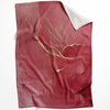 Rose Petal A Blanket Blanket 75 x 100cm Clock Canvas