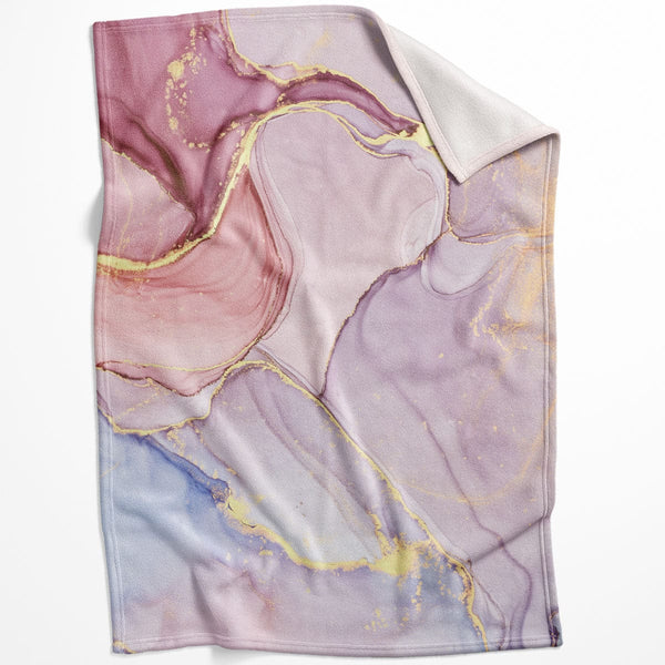 Rose Petal B Blanket Blanket 75 x 100cm Clock Canvas