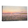 Rosegold Prairie Canvas Art Clock Canvas