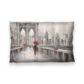 Roses Brooklyn Bridge Cushion Cushion 13 x 19in Clock Canvas