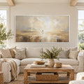 Safe Beside Him Canvas Art 20 x 10in / Canvas Clock Canvas