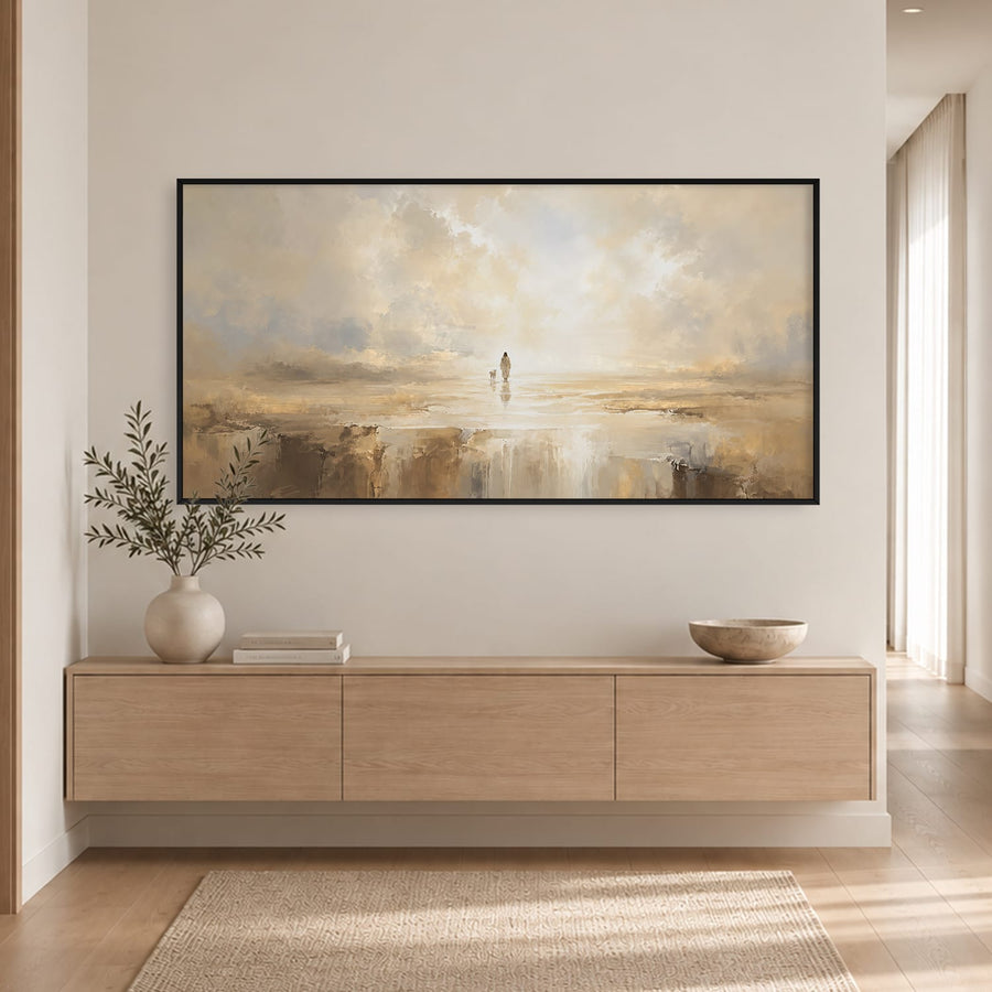 Safe Beside Him Canvas Art Clock Canvas