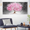 Sakura Petals Canvas Art Clock Canvas