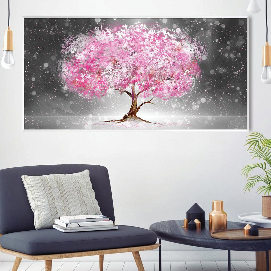Sakura Petals Canvas Art Clock Canvas