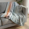 Saltwater Waves Blanket Blanket Clock Canvas