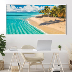 Sandy Bliss Canvas Art Clock Canvas