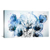 Sapphire Serenade Canvas Art Clock Canvas