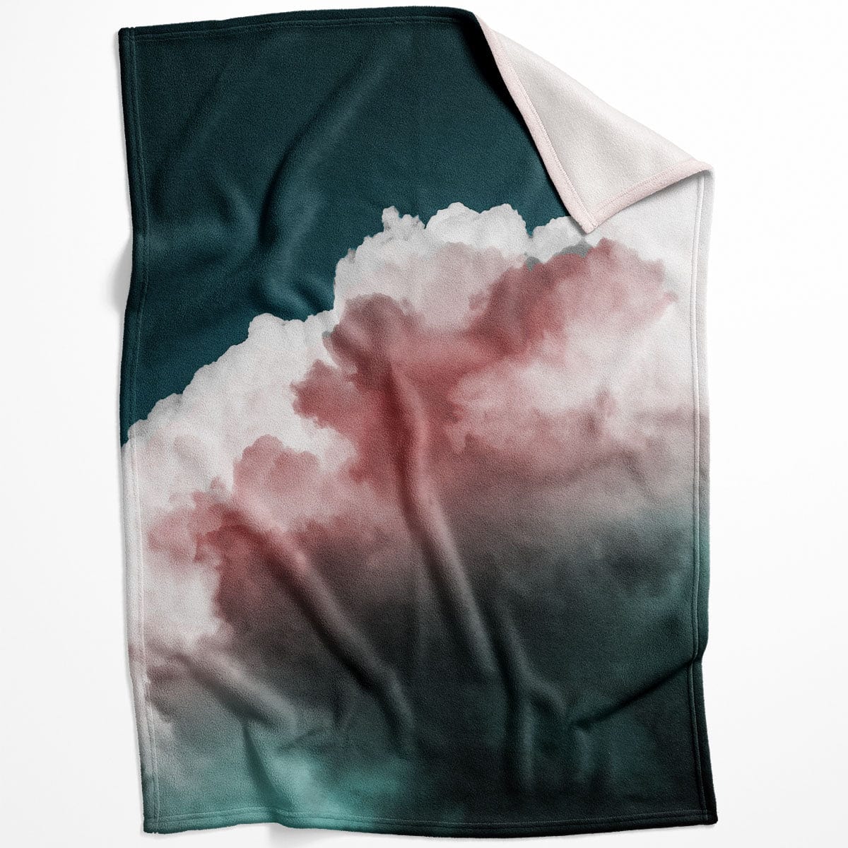 Scenic Cloudscape C Blanket Blanket 75 x 100cm Clock Canvas