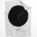 Scorpio Traits Blanket Blanket 75 x 100cm Clock Canvas