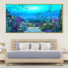 Sea School Canvas Art Clock Canvas