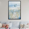 Seafoam Flutter Canvas Art 12 x 18in / Canvas Clock Canvas